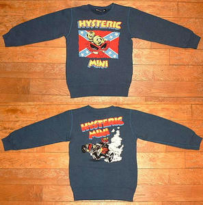 HYSTERIC星条旗長袖トレーナー Navy