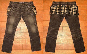 MOUNTAIN DENIM PANTS Black