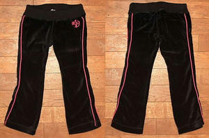 VELVET JERGIE PANT Black