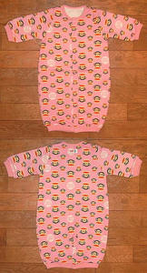 Julius総柄２WAYオール Pink