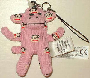 ソックモンキーストラップ Pink