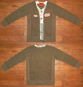 ビンテージウラケ カーディガン Khaki
