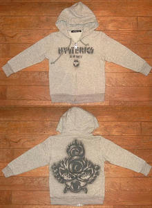 HYSTERIC ARMY長袖パーカー(Baby) Top Gray