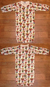 GUITAR DOLLS総柄2WAYオール Off White①