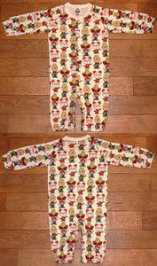 GUITAR DOLLS総柄2WAYオール Off White②