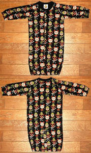 GUITAR DOLLS総柄2WAYオール Black①