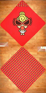 MY FIRST MINIおくるみアフガン Red