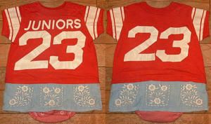 ビンテージテンジク JUNIORS ロンパース Red