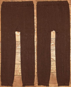 スカシアミ スパッツ Brown