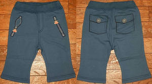 Juliusジップフェイクパンツ Navy