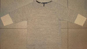16/-テンジク 7ブソデレイヤードＴシャツ Gray