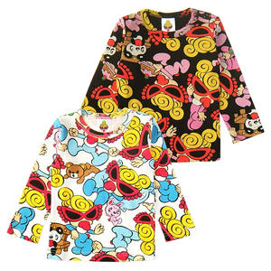 ヒステリックミニ　ピクシーミニ総柄Tシャツ