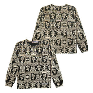 ヒステリックミニ　デコラティブアート総柄Tシャツ