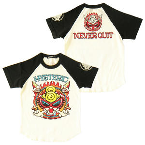 ヒステリックミニ　ネヴァークイットラグランTシャツ