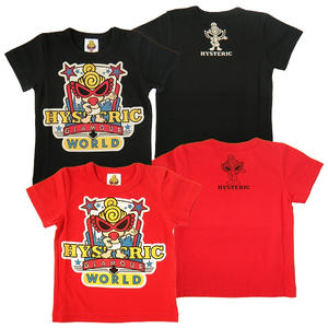 ヒステリックミニ　ヒステリックワールドTシャツ