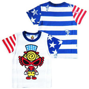 ヒステリックミニ　キャプテンミニ星条旗Tシャツ