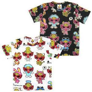 ヒステリックミニ　ハローモンスターズ総柄リラックスTEE