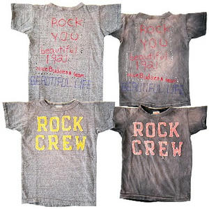 デニムアンドダンガリー　ビンテージテンジクロッククルーTEE