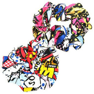 ヒステリックミニ　ポップアートミニ総柄シュシュ