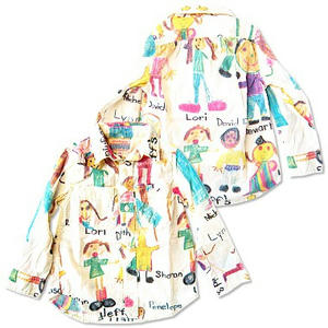 デニムアンドダンガリー　クレヨンシーチングシャツ