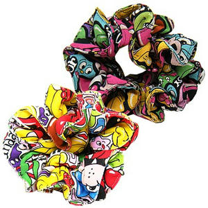 ヒステリックミニ　イージーファン総柄シュシュ