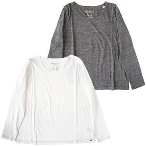 ゴートゥーハリウッド　スラブテンジクシンプル長袖Tシャツ