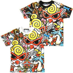 ヒステリックミニ　タトゥーセイラー総柄Tシャツ