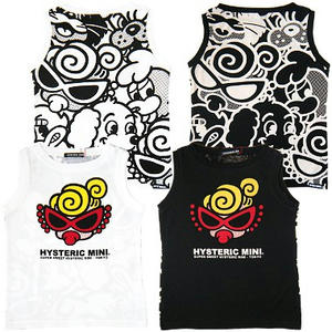 ヒステリックミニ　ヒステリックパーティクラッシャーノースリーブTシャツ