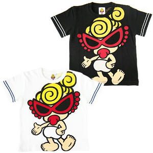 ヒステリックミニ　ワンステップフォワードゆったりシルエットTシャツ