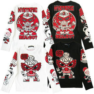 ヒステリックミニ　ジャンクフードアディクション長袖Tシャツ