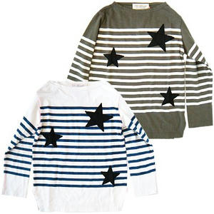 ゴートゥーハリウッド　ビンテージテンジクテシシュウボートネックTシャツ