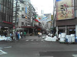 柳橋の市場