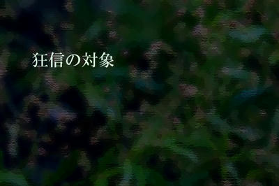 狂信の対象