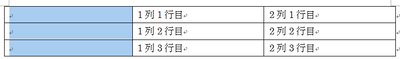左に列が追加された